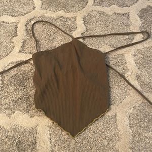 Strappy tank